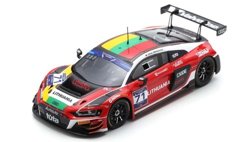 [SPA-SC6334] Spark - Audi R8 LMS GT3 - # 71 - "Team Lithunia" FIA Motorsport Games GT Sprint Cup Paul Ricard 2022 - 1/43  