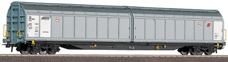[ROC-47133] Roco 47133 - Wagon couvert à parois coulissantes type Habis - ÖBB - HO      