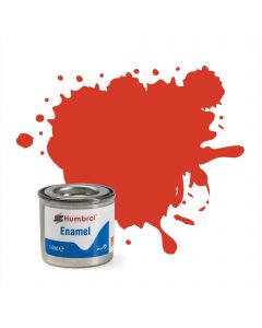 [HUM-22.AA1897] Humbrol 174  Rouge signal satiné 14ml        