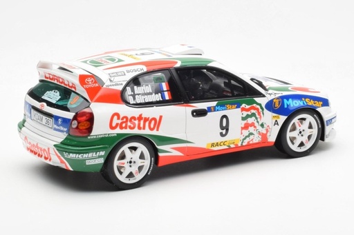 [OTT-1102] OttOmobile - Toyota Corolla WRC "Rallye Catalunya" #9 - D. Auriol - 1998  - 1/18