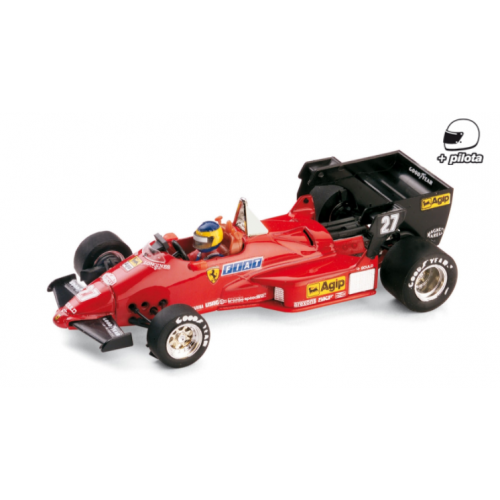 [BRU-R142-CH] Brumm - Ferrari 126 C4 - Grand Prix de Belgique 1984 - M. Alboreto #27 - 1/43 
