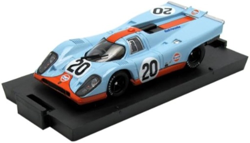 [BR-R493] Brumm - Porsche 917K - Scuderia JWA-Gulf - 24h Le Mans 1970 - Jo Siffert / B. Redman  #20 - 1/43