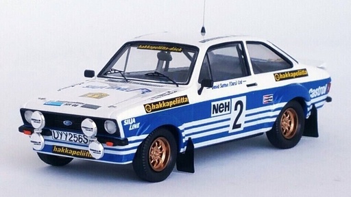 [TRO-RRSE026] Troféu - Ford Escort Mk2 - 2ème Swedish Rallye 1982 -  #2 - A. Vatanen/T. Harryman- 1/43 - édition limitée 1/150 pcs   