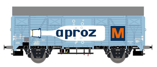 [EXA-E 20948] Exact-Train EX20948 - Wagon Marchandise CFF Hs Sa "Aproz" - HO  