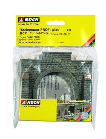 [NOC-02.058051] Noch 58051 - Entrée tunnel 1 voie - HO 13.5 X 12.5