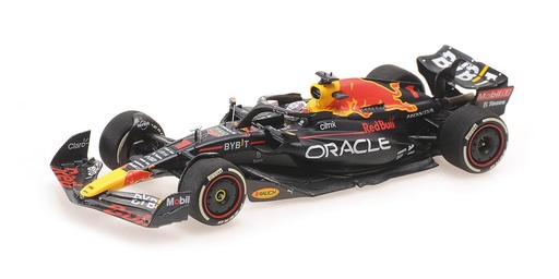[MIN-417221901] Minichamps Oracle Red Bull Racing RB18 - Max Verstappen - Winner United States GP 2022 - 1/43 
