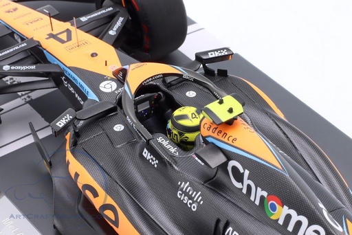 [MIN-537231804] Minichamps - McLaren F1 Team MCL60 - #4 - Lando Norris - 2023 - 1/18 - Edition limitée à 240 pièces