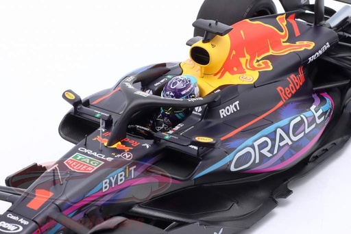 [MIN-110230501] Minichamps - Oracle Red Bull Racing RB19 -  Winner Miami GP 2023 - Max Verstappen - #1 - 1/18