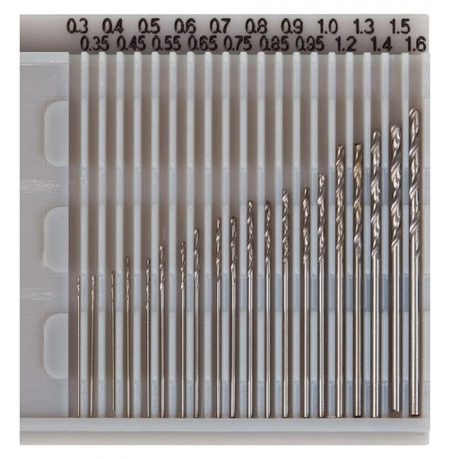 [FAL-170523] Faller 170523 - Kit de Forets du 0.3 à 1.6mm (20 pièces) 