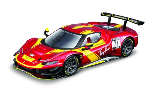 [BUR-1836313-R] Burago - Ferrari Racing 296 GT3 - 2022 - 1/43 