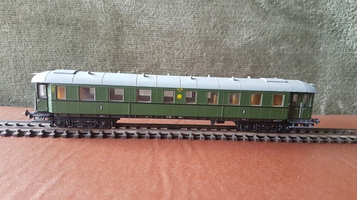 [LIL-287 02] Liliput 287 02 - Voiture Voyageurs - 2ème et 3ème classe - 33295 Köln - DR - HO    