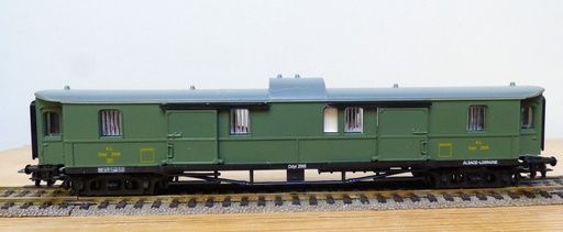 [LIL-294 40] Liliput 294 40 - Fourgon grandes lignes  type Ddyi des chemins de fer Français - A.L. (Alsace Lorraine)- HO     