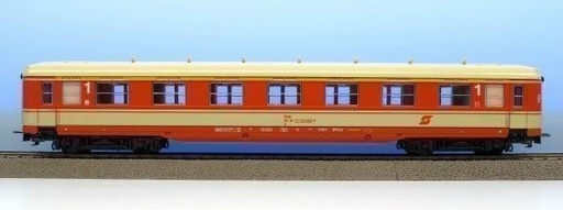 [LIL-831 14] Liliput 831 14 - Voiture voyageurs -1ère classe 50 81 17-70 005-6 - ÖBB - HO  (Boîtage abîmé)