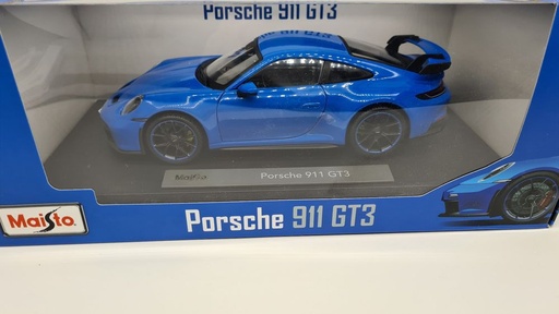 [MAI-31458-B] Maisto - Porsche 911 GT3 Bleue 1/18