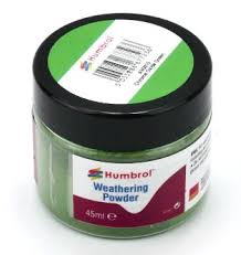[HUM-AV0015] Humbrol 0015 - Weathering Powder Chrome Oxide Green - 45ml     
