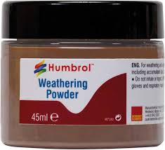[HUM-AV0019] Humbrol 0019 - Weathering Powder Dark Rust - 45ml      