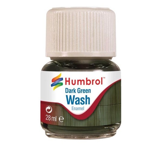 [HUM-AV0203] Humbrol 0203 - Enamel Wash Dark Green - 28 ml