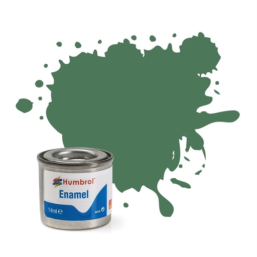 [HUM-AA1119] Humbrol 101 Mid Green Matt 14ml