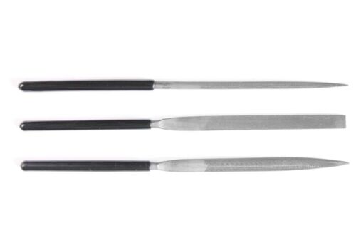 [TAM-74046-900] Tamiya 74046-900 - Set Limes (Medium) ronde-plate-demi-ronde - 3 pièces