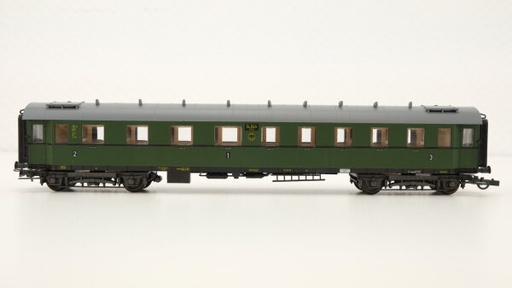 [LIL-845 02] Liliput 845 02 - Voiture grandes lignes type - 1ère, 2ème et 3ème classes - 14 044 dépôt de Hanovre - (plaques d'itinéraires inclus) - DR - HO  