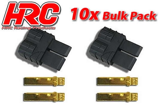 [HRC-9042B] HRC - 9042B - Connecteur TRX Gold - Mâle - (10 pièces)