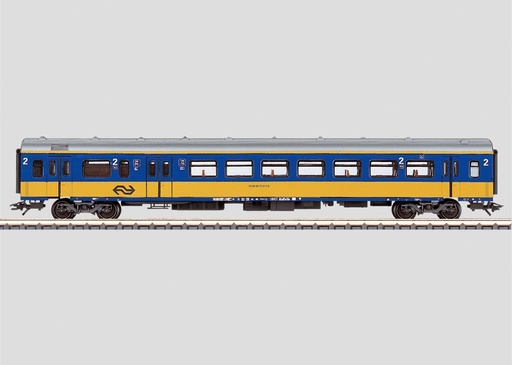 [MAR-4265] Märklin 4265 - Voiture interurbaine à couloir central de type ICR-B10 - 2ème classe - NS - HO