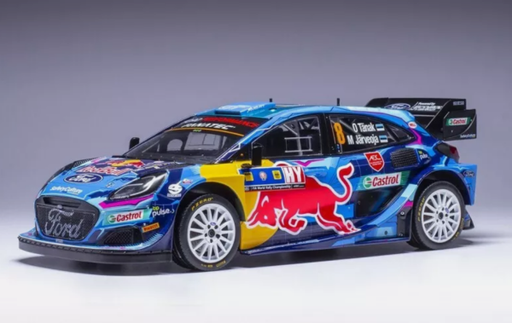 [IXO-RMC187] IXO - Ford Puma Rally1 - Central European Rallye 2023   #8 - Tanka/Järveoja - 1/18 