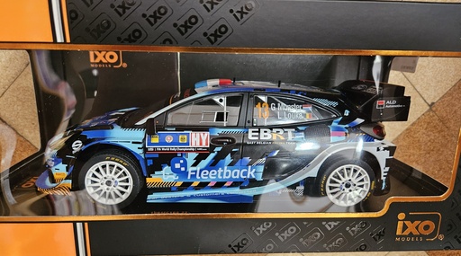 [IXO-RMC188] IXO - Ford Puma Rally1 - Central European Rallye 2023   #13 - Munster/Louka - 1/18  
