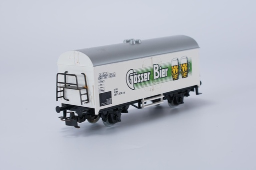 [OKAZ-MAR-4567] Märklin 4567 - Wagon frigorifique "Gösser Bier" - ÖBB - Sans boîtage) - HO (Occasion vérifiée)