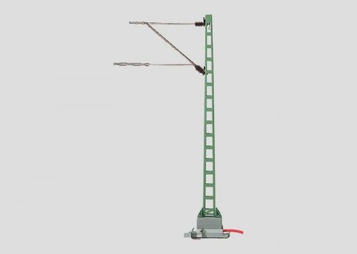 [MAR-74121] Märklin 74121 - Poteau de raccordement de caténaire - Hauteur 100 mm - HO