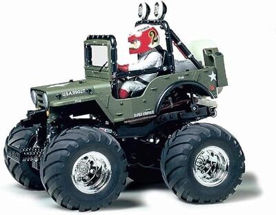 [TAM-58242] Tamiya 58242 - Voiture radiocommandée "Wild Willy 2" - Chassis WR02 -1/10 - à construire - Comprend un régulateur de vitesse électronique marche avant/arrière - (sans radio-commande/accu/chargeur)