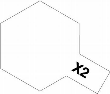[TAM-81502] Tamiya X-2 - Peinture acrylique - Blanc