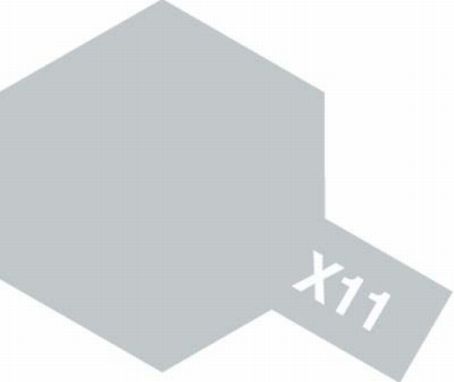 [TAM-81511] Tamiya X-11 - Peinture acrylique - Chrome argent métallisé