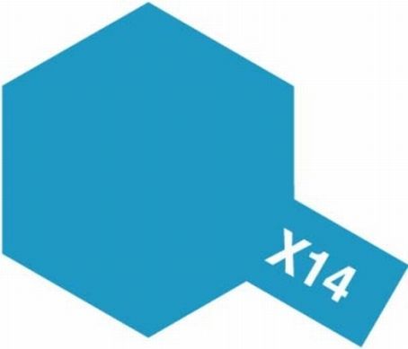 [TAM-81514] Tamiya X-14 - Peinture acrylique - Bleu clair