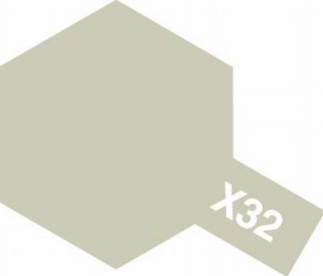 [TAM-81532] Tamiya X-32 - Peinture acrylique - Argent titane métallisé