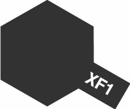 [TAM-81701] Tamiya XF-1 - Peinture acrylique - Noir mat