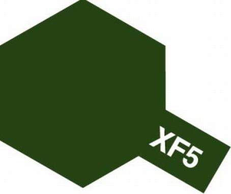 [TAM-81705] Tamiya XF-5 - Peinture acrylique - Vert mat