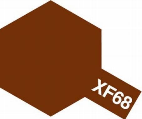 [TAM-81768] Tamiya XF-68 - Peinture acrylique - Brun mat "OTAN"