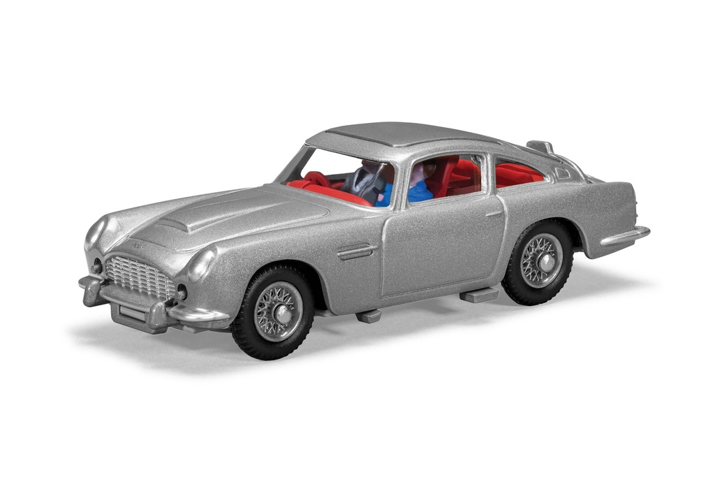 Corgi - James Bond - Aston Martin DB5- "Goldfinger" - avec Actions secrètes (toit avec siège éjectable, mitraillettes, etc...) - 1/36