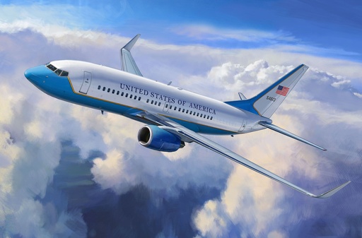 [ZVE-7027] Zvezda 7027 - Boeing 737-700 C-40B - 109 pièces - 23.3 cm longueur - 1/144