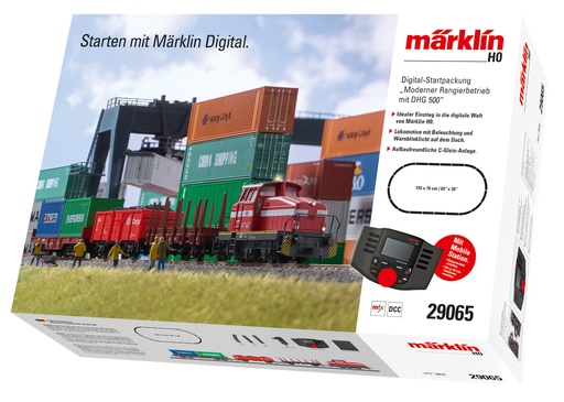 [MAR-29065] Märklin 29065 Coffret départ digital - "Service de manoeuvre moderne avec DHG 500" - HO