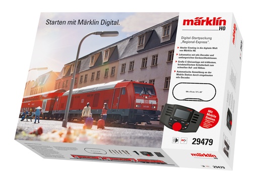 [MAR-29479] Märklin 29479 Coffret départ numérique "Regional Express" HO