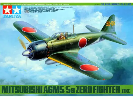 [TAM-61103] Tamiya 61103 - Mitsubishi A6M5/5a Zero Fighter (Zeke) - 1/48