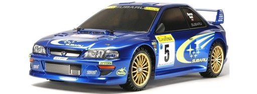 [TAM-58631] Tamiya 58631 - Subaru Impreza Monte-Carlo 1999 - Chassis TT-02 - Radio-commandée - 1/10 (À construire) Moteur Torque Tuned et contrôleur de vitesse électronique inclus - Sans radio-commande/accu/chargeur