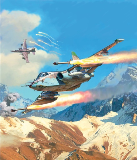 [ZVE-7431] Zvezda 7431 - Avion Russe SU-25 - 1/144