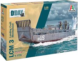 [ITA-6755] Italeri 6755 - Lcm 3 (bateau de débarquement mécanisé) - 1/35 (y compris 3 figurines)