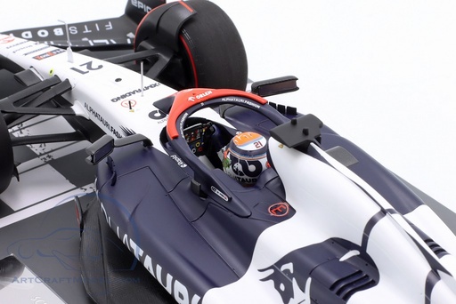 [MIN-117230121] Minichamps - Scuderia AlphaTauri AT04 - 2023 - #21 - Nyck de Vries - 1/18 - Edition Limitée à 270 pcs