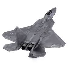 [MET-5701016] Metal Earth - F-22 Raptor - 1/137 - Kit métal 3D