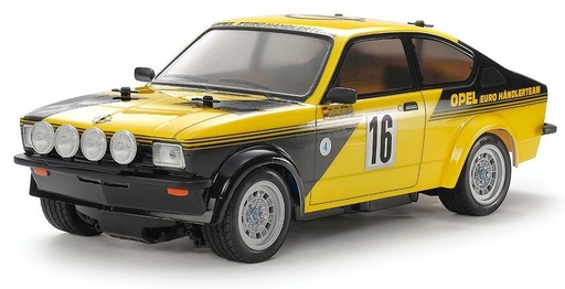 [TAM-58729A] Tamiya 58729A - Opel Kadett GT/E - Chassis MB-01 - Radio-commandée - 1/10 (À construire) Châssis 2 WD avant/arrière - 3 types d'empattements - Sans radio-commande/accu/chargeur