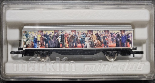 [MAR-8657,915] Mini-Club 8657,915 - Wagon marchandises "Happy Birthday" - "Z"